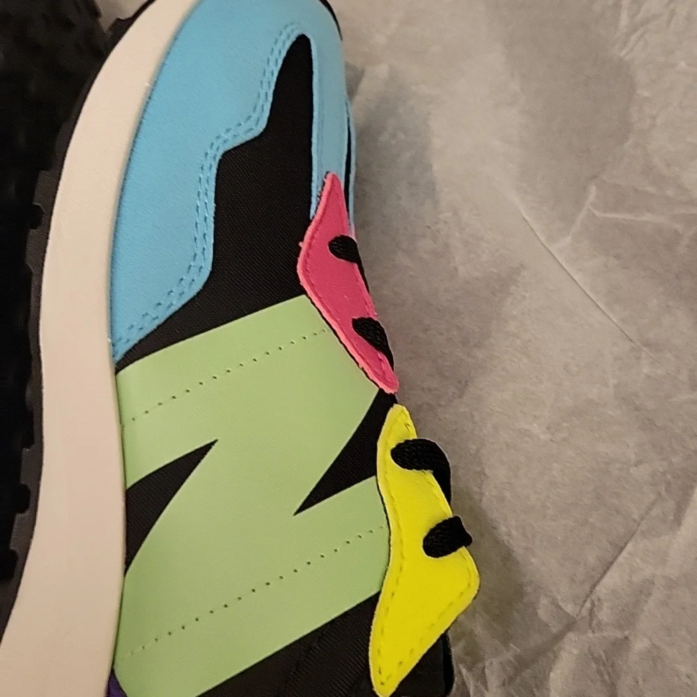 NEW BALANCE THE INTELLIGENT CHOICE 327 SNEAKERS 👟  SIZE 9 2/16 appro 9 1/2 - Picture 10 of 16